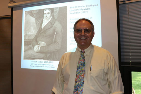 SJC Assistant Professor of History Peter M. Maust