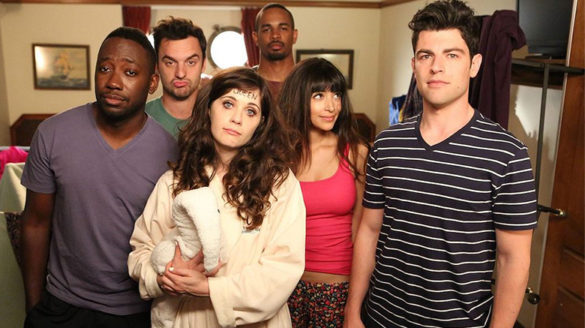 The cast of the television show New Girl.
