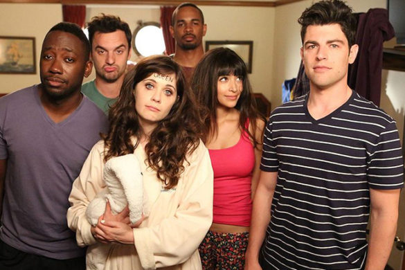 The cast of the television show New Girl.