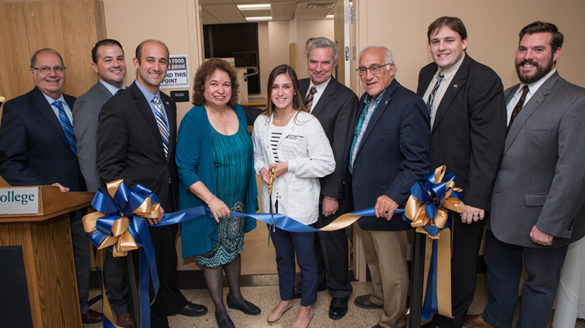 Ribbon cutting ceremony for SJC Long Island's new state-of-the-art nursing labs