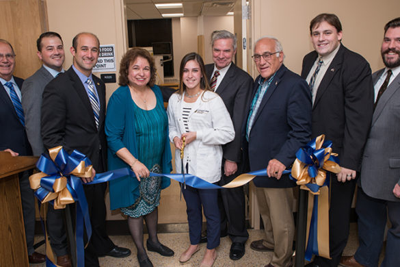 Ribbon cutting ceremony for SJC Long Island's new state-of-the-art nursing labs