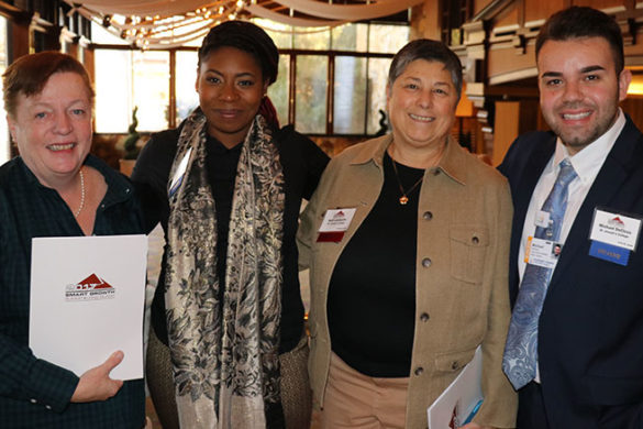 SJC students and faculty at the 2017 Smart Growth Summit