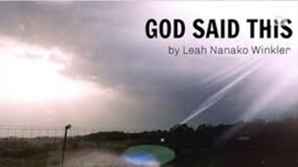 "God Said This" cover image.