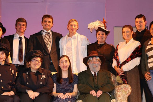 SJC Drama Society cast of "Arsenic and Old Lace."