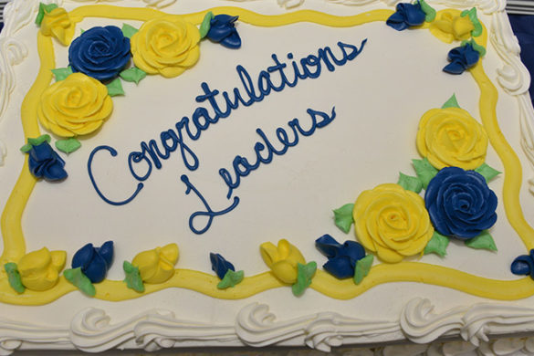 Leadership Luncehon cake at SJC Long Island.