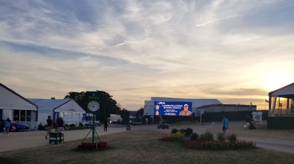 Photo from the final day of the 2018 U.S. Open.
