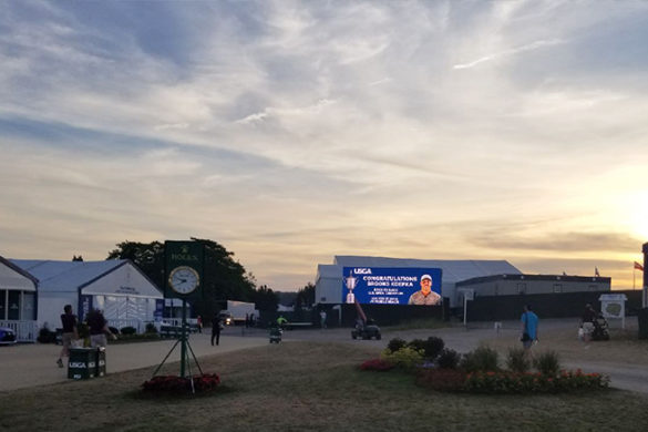 Photo from the final day of the 2018 U.S. Open.