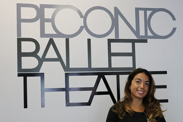 SJC Long Island alumna Christiana Betonti ’08, owner of Peconic Ballet Theatre.