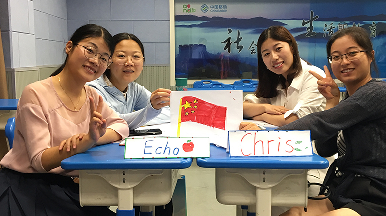 Chinese English instructors.