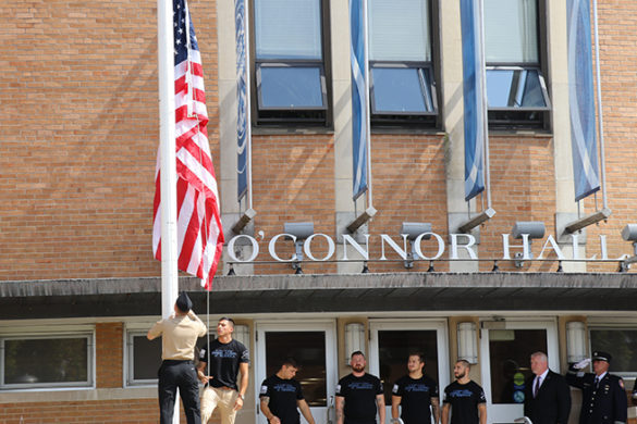 Sept. 11 remembrance ceremony at SJC Long Island.