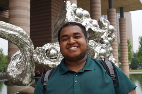 man smiling