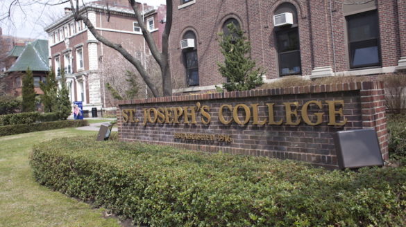 St. Joseph's College sign