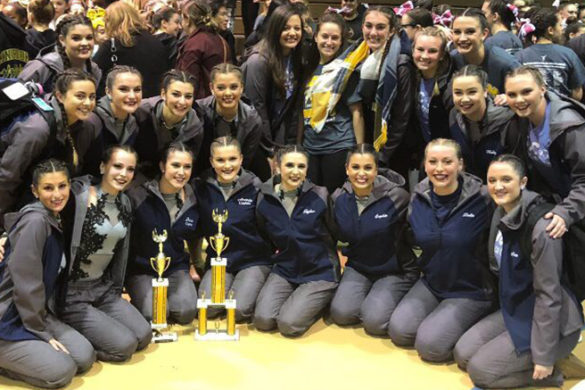 SJC Long Island's dance team.