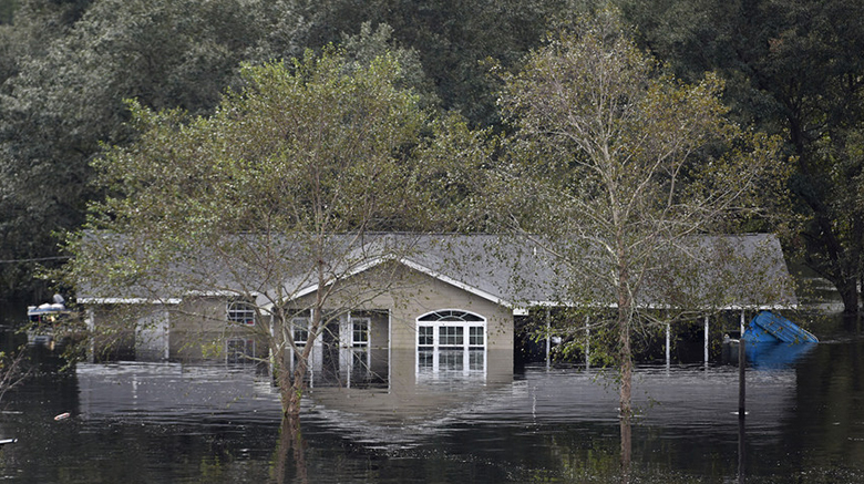 Flooding from Hurricane Florence destroyed homes in the Carolinas.