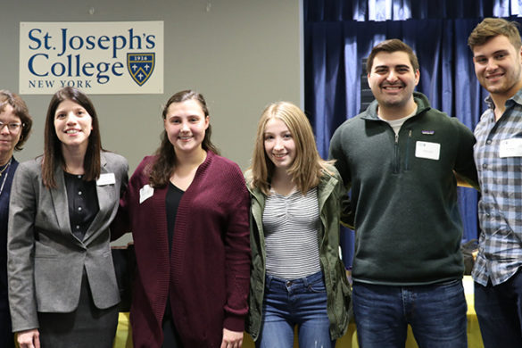 Wendy Turgeon, Ph.D., Jenn Rooney, Summer Henriksen, Carly Credido, Jonathan Nostro and Alex Pushnick.