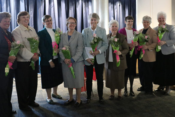 SJC Long Island's sisters on St. Joseph Day in 2018.