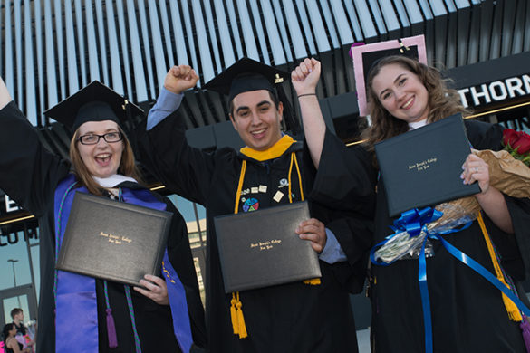 SJC Long Island's 2018 commencement.