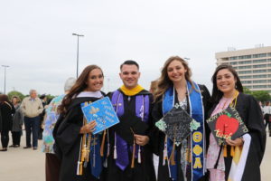 Students at SJC Long Island's 2019 commencement.