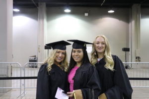 Students at SJC Long Island's 2019 commencement.