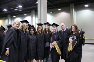 Students at SJC Long Island's 2019 commencement.