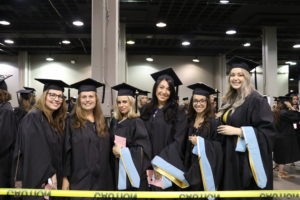 Students at SJC Long Island's 2019 commencement.