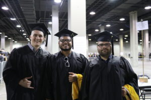 Students at SJC Long Island's 2019 commencement.