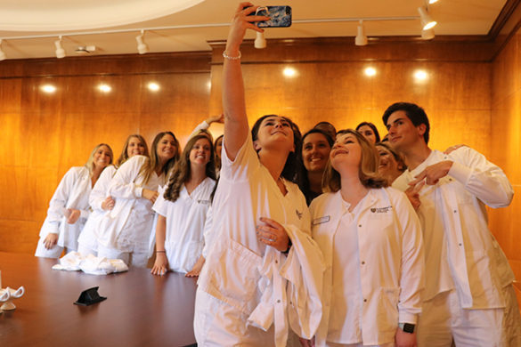 SJC Long Island's first cohort of four-year bachelor degree in nursing.