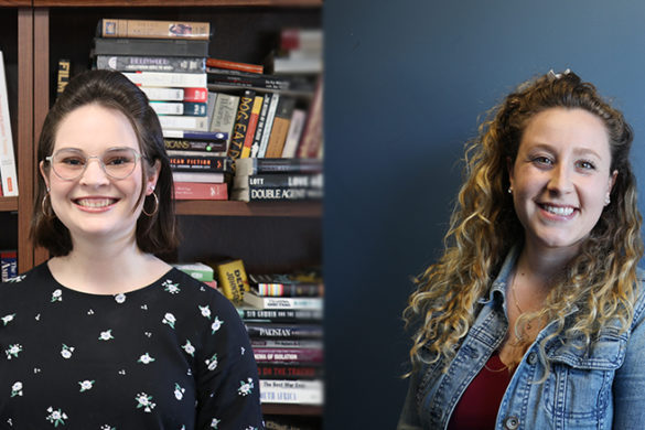 Courtney Cowie-Sladky and Sarah Erin Griffiths.
