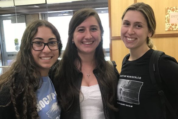 Three female students.