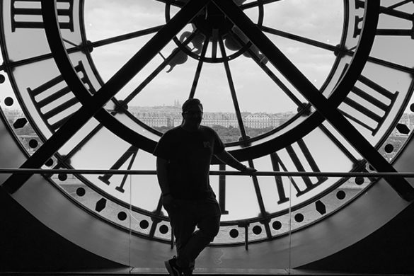 Zachary Morales ’20 in France.