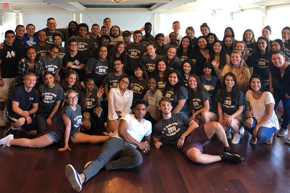 SJC Brooklyn and SJC Long Island's orientation teams.