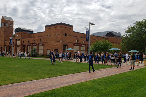 New students from the Class of 2023 familiarized themselves with SJC Long Island during Orientation.