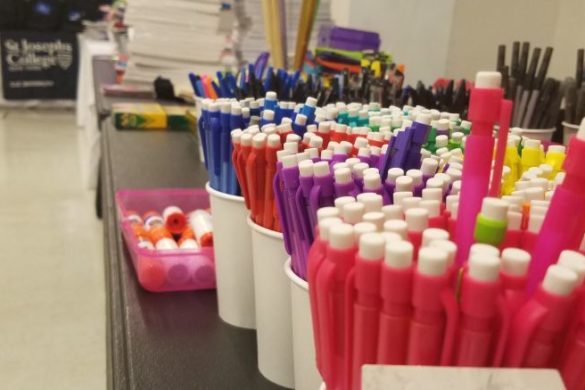 School supplies.