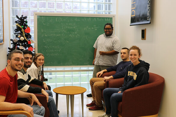 SJC students who participated in the BNL program.