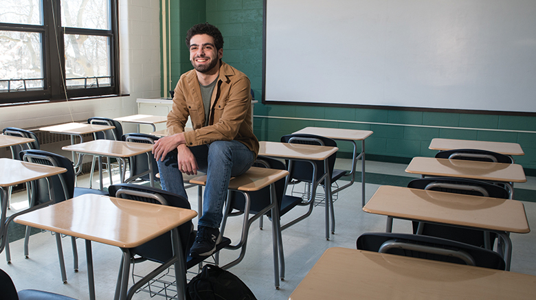 Before entering SJC Long Island as a freshman, Daniel Rosaano ’20 had only be homeschooled.