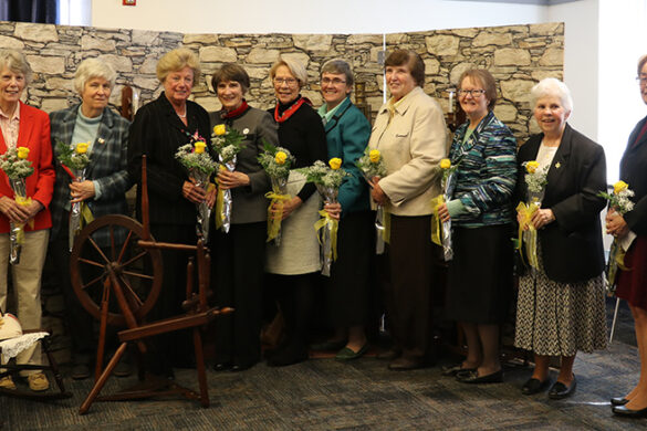 Sisters at SJC Long Island during last year's Catholic Sisters Week.