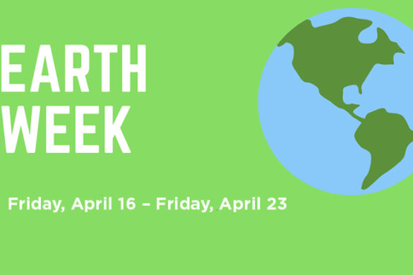 SJC Earth Week poster.