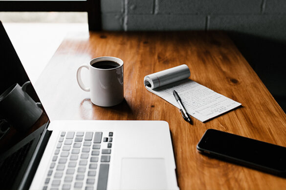 A photo depicting the workspace of these students during their internship.