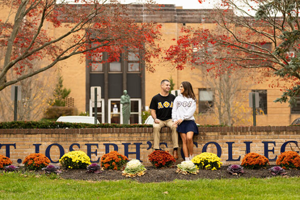 SJC Sweethearts Christian Falcaro and Andria Onorato.