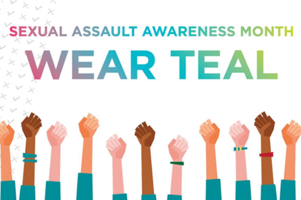 Sexual Assault Awareness Month banner.