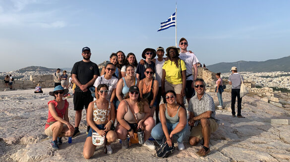 Science Without Borders: Students and faculty in Greece.