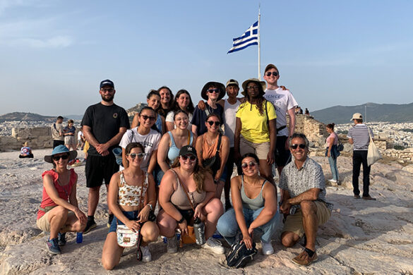 Science Without Borders: Students and faculty in Greece.