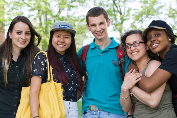 Students on campus benefit from the Transitions program.