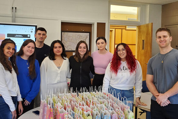 S.T.A.R.S. members packed Easter baskets for local children.