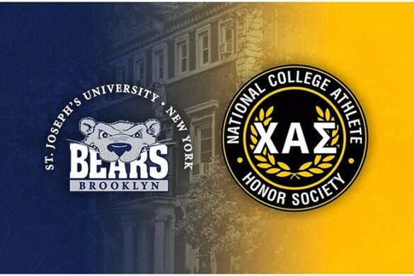 Brooklyn Bears Inducted into Chi Alpha Sigma Honor Society