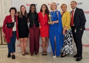 Veronica Kaninska of SJNY at Brooklyn Power List awards