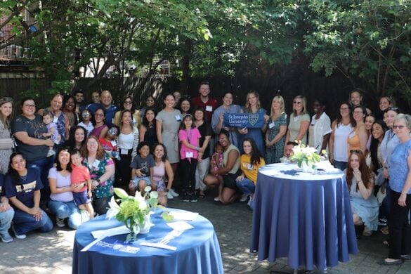 Child Study and Adolescence Education Alumni Reconnect on Campus
