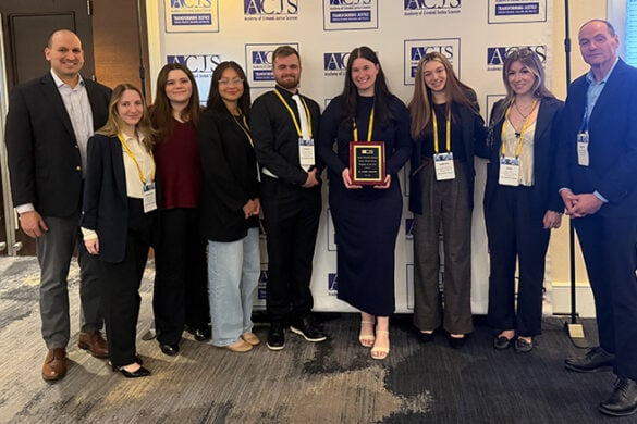 Criminal Justice Program at SJNY Awarded National Criminal Justice Month Program of the Year