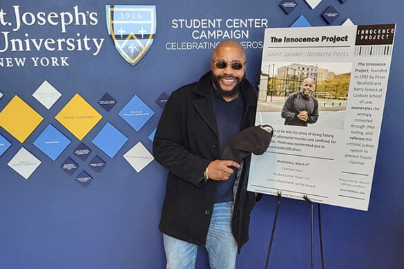 SJNY and The Innocence Project Invite Norberto Peets to Share his Story
