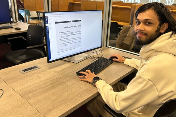 Meet SURF 2025 Recipient, Prasun Rimal ’26